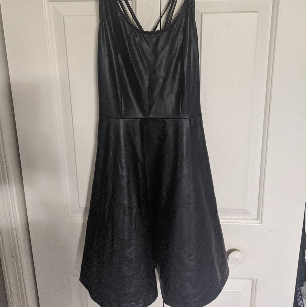 Forever 21 Faux Leather Dress
